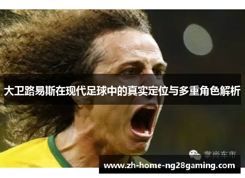 大卫路易斯在现代足球中的真实定位与多重角色解析